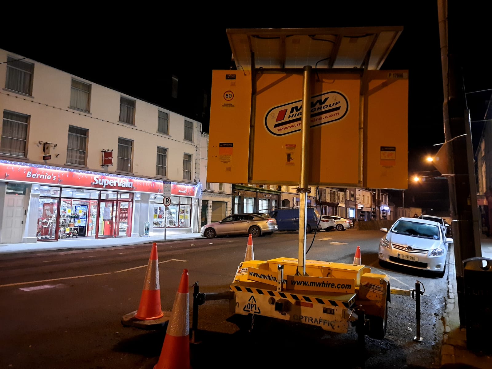 VMS out on hire in Roscrea Co Tipperary